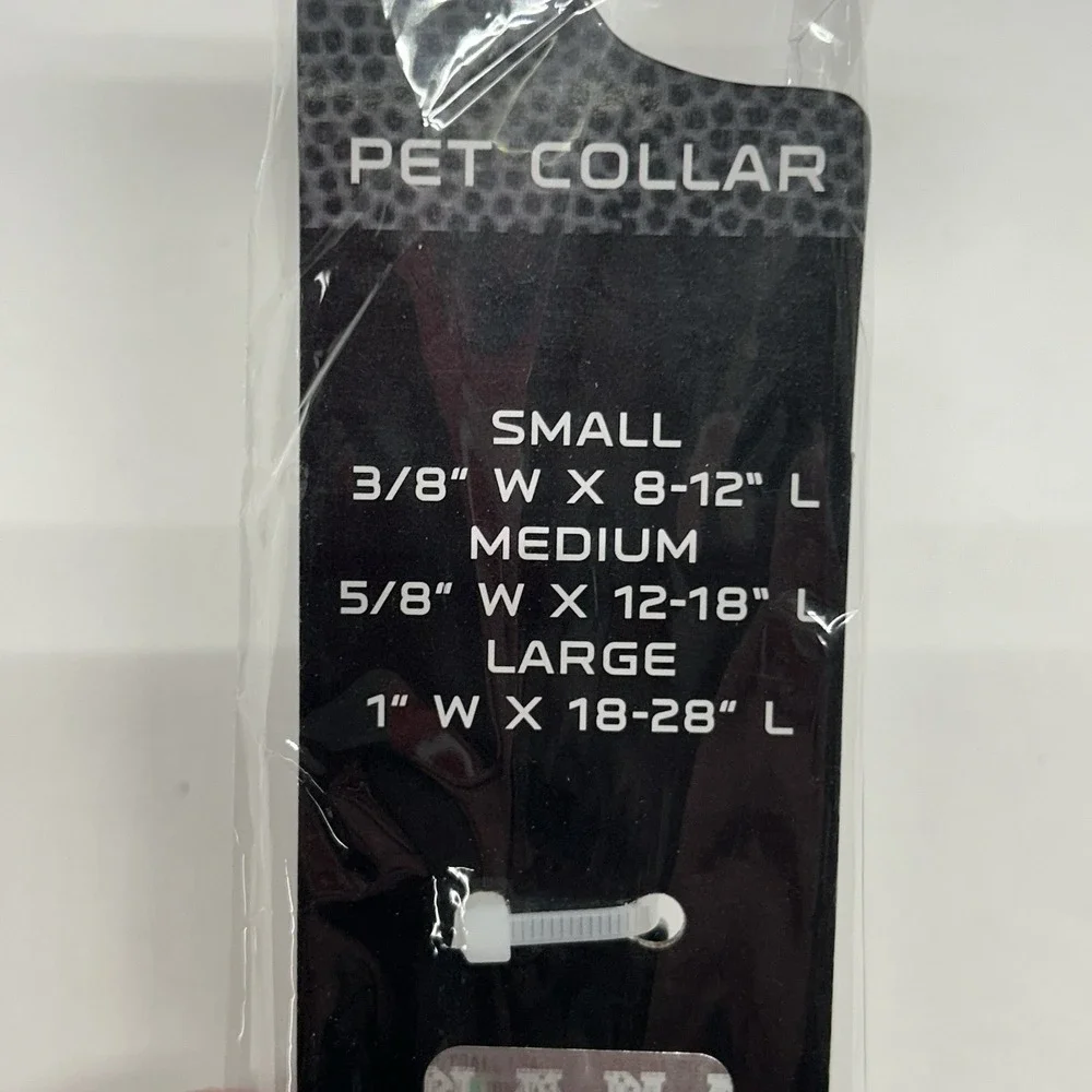 Kansas City Chiefs Small Satin Pet Collar (SH2)